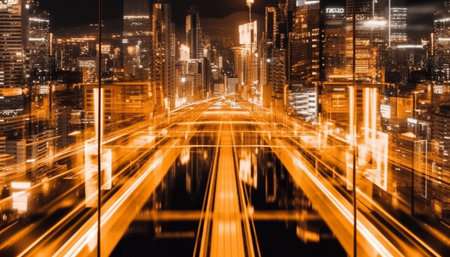 traffic in the cityの素材