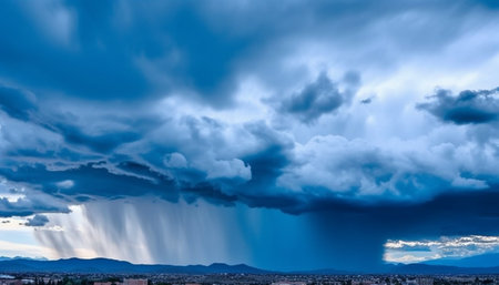 storm over the seaの素材