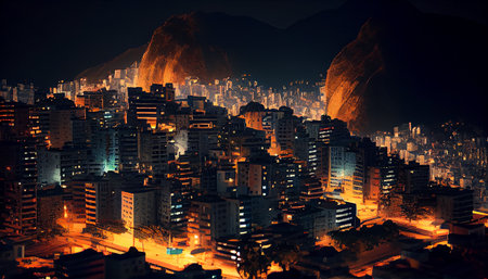 fire in the fireplaceの素材