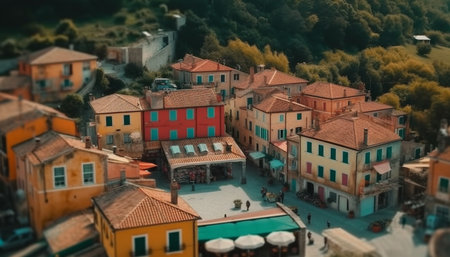 view of the old town of kotorの素材