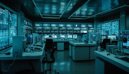 interior of a laboratoryの素材