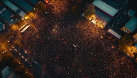 city lightsの素材