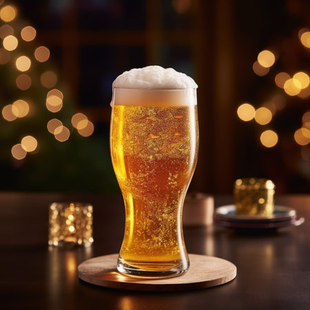 glass of beerの素材