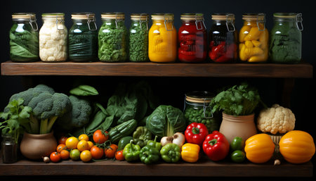 fruits and vegetablesの素材