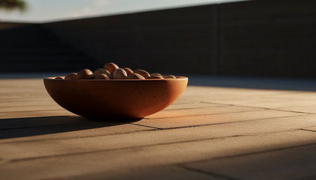 ball on the groundの素材