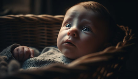 portrait of a babyの素材