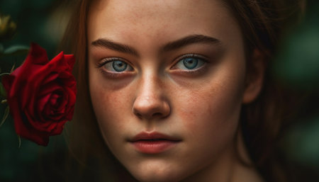 portrait of a womanの素材