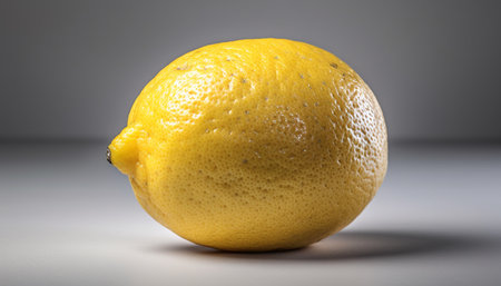 lemon on whiteの素材