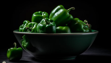 green bell peppersの素材
