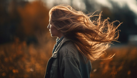 portrait of a womanの素材