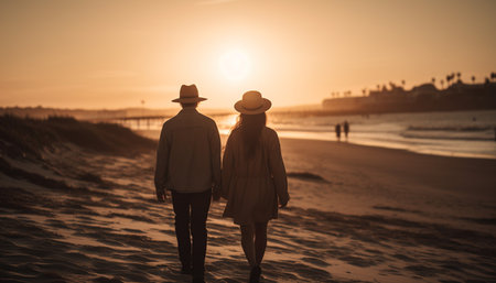 sunset in the cityの素材