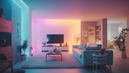 modern living roomの素材