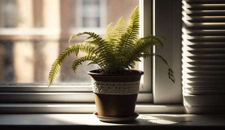 cactus in a flowerpotの素材