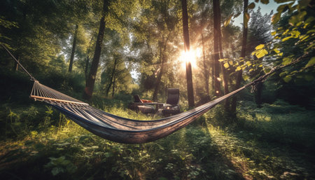 bridge across the riverの素材