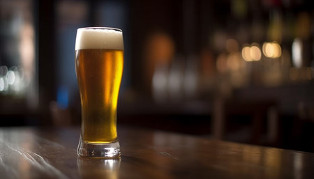 glass of beerの素材