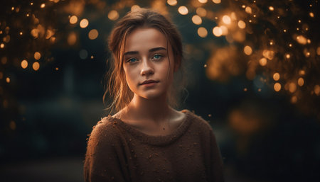 portrait of a womanの素材