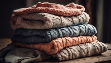 stack of clothesの素材