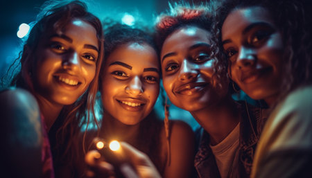 group of people in the clubの素材