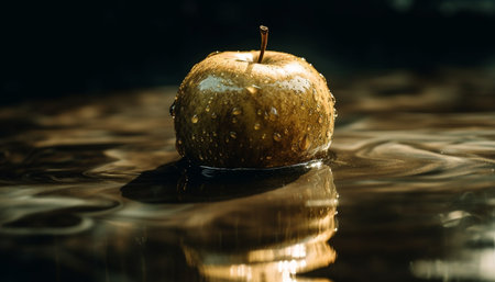 apple in waterの素材