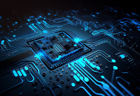 circuit board backgroundの素材