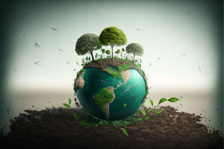 green planet earthの素材