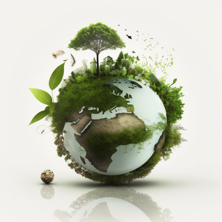 green planet earthの素材