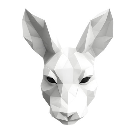 chocolate bunny isolated on whiteの素材