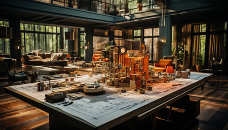 bar in the restaurantの素材