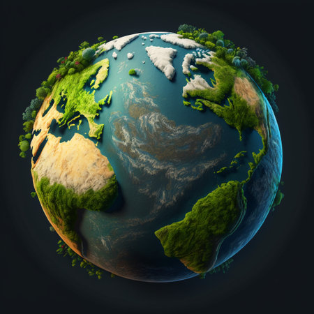 earth in spaceの素材