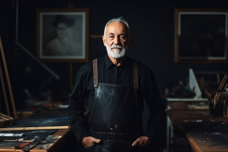 portrait of a person in a maskの素材