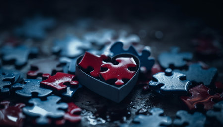 hearts and puzzlesの素材