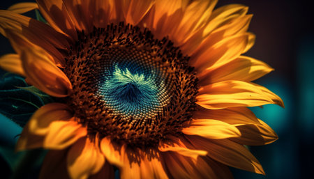 sunflower and beeの素材
