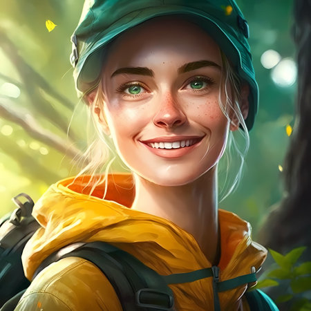 portrait of a bikerの素材