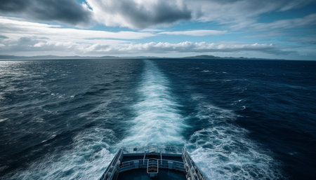 storm over the seaの素材