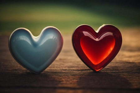 love, valentines, gift, red, pink, balloon, heart, hearts, candle, happyの素材