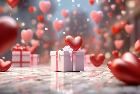 christmas gift boxの素材