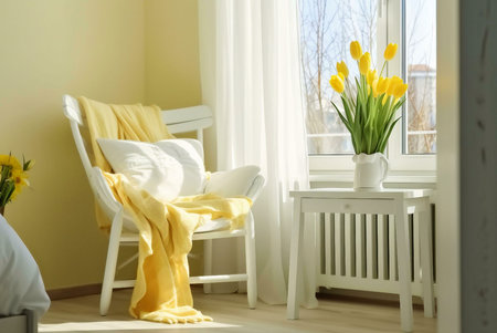 person sitting in a chairの素材