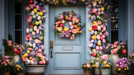 flowers in the windowの素材