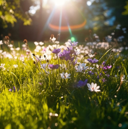 field of flowersの素材