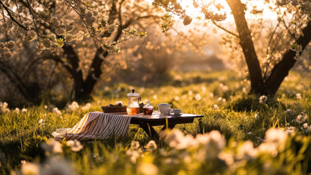 picnic in the parkの素材