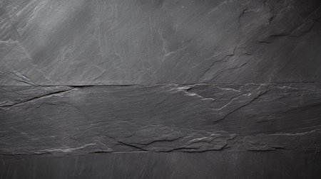 Dark gray slate stone texture. Natural rock surface background.