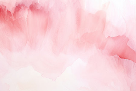 A delicate watercolor painting in soft pink hues. Abstract and calming.の写真素材