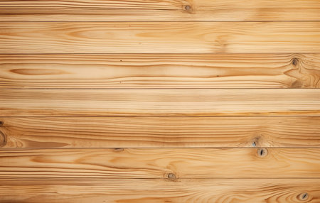 High-quality image of a light brown wood texture with visible wood grain. Suitable for backgrounds and various design purposes.の写真素材