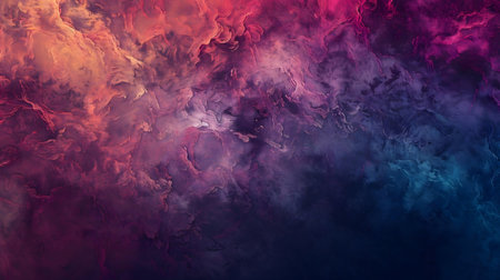 Vibrant abstract nebula image, cosmic colors and celestial dance.の写真素材