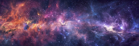 Stunning image of a vibrant nebula, showcasing the beauty of deep space.