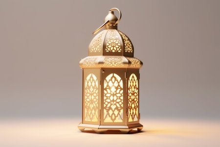 Lantern for Ramadan Kareem. Arabic lanterns on a white background.