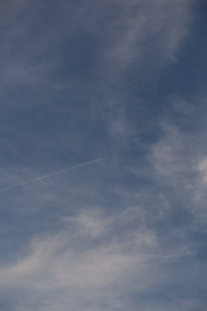Blue sky with white cloudsbe used as a background.