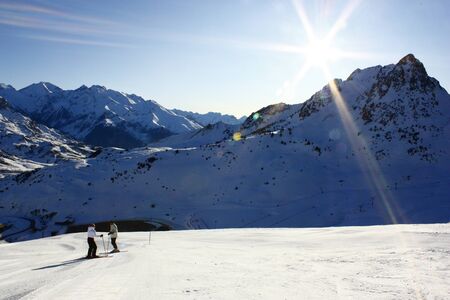 Formigal ski resortの写真素材