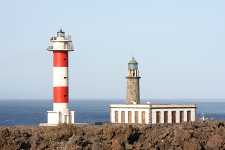 Lighthouse of Fuencaliente de la Palma, Spain.の写真素材