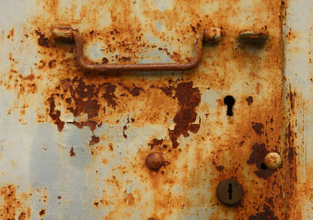 Rusty doorの写真素材